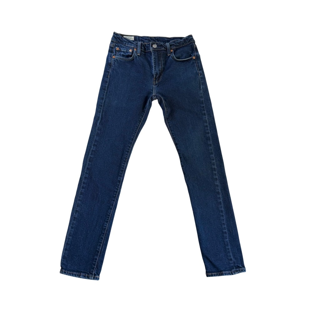 Levis Premium 510 Skinny Fit Jeans Mens 30x32 Dark Wash Indigo Denim